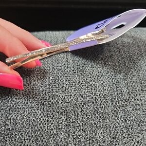 Claire's‎ Silver Tone Rhinestone Bracelet